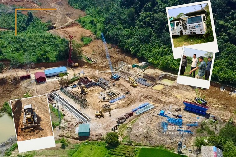 Vướng rừng tự nhiên, cao tốc nghìn tỉ đồng ở Thái Nguyên gặp khó trong thi công. Ảnh: Nhóm PV.