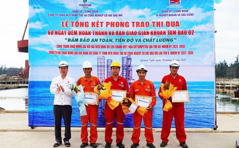 Petrovietnam Trade Union launched and effectively implemented the emulation movement among union members and workers. Photo: Hien Khanh