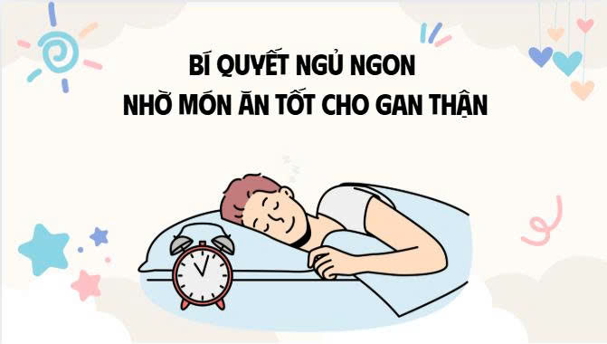 The secret to sleep well thanks to dishes that are good for the liver and kidneys