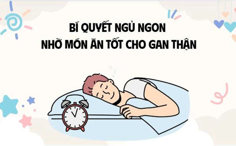 The secret to sleep well thanks to dishes that are good for the liver and kidneys