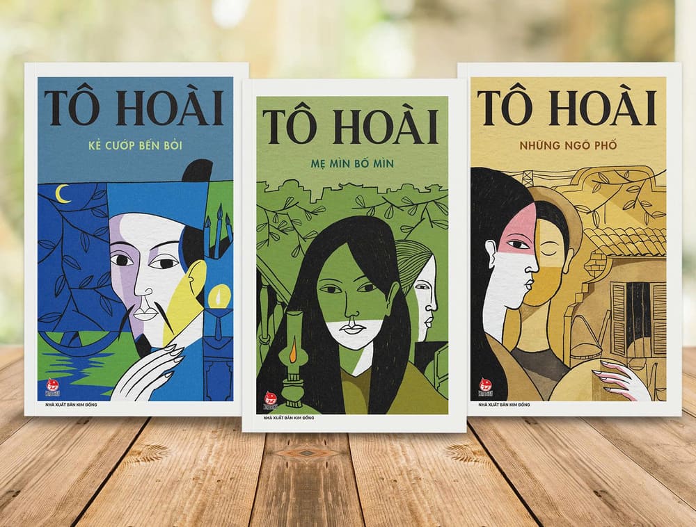 The series of 3 novels by writer To Hoai was introduced by Kim Dong Publishing House to Vietnamese readers. Photo: Publishing House