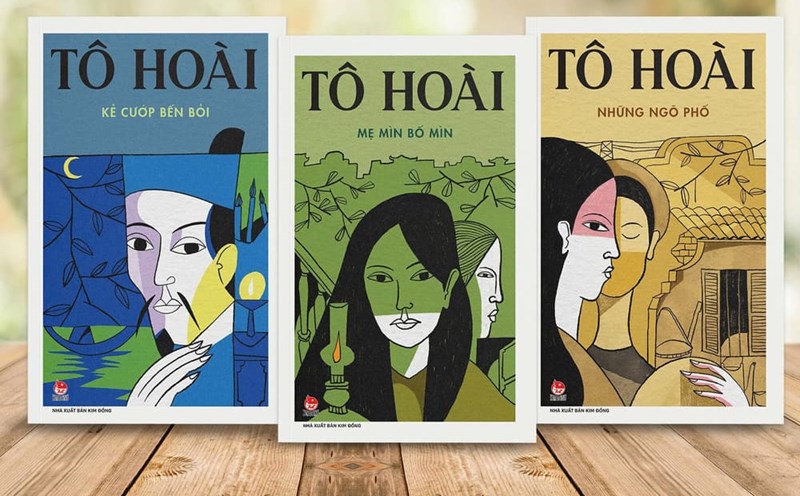 The series of 3 novels by writer To Hoai was introduced by Kim Dong Publishing House to Vietnamese readers. Photo: Publishing House
