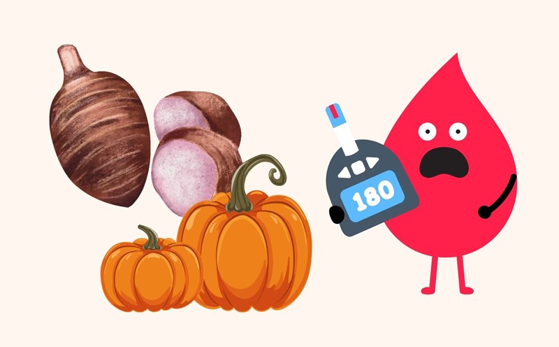 5 types of starchy tubers that increase blood sugar, diabetics should avoid. Graphics: Linh Dan