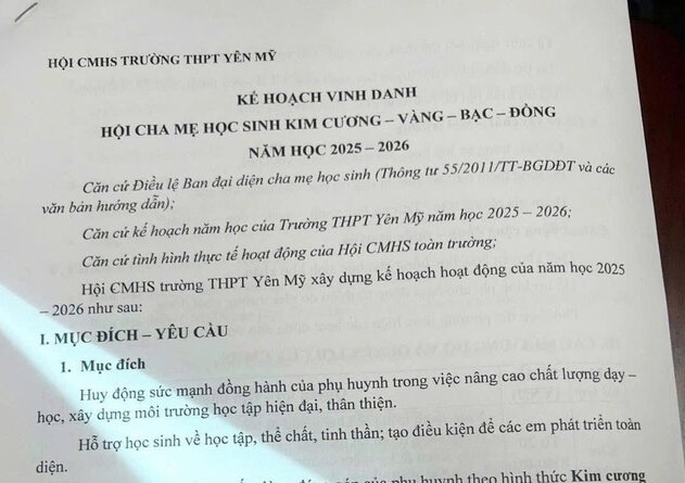 Du luan Hung Yen soi noi truoc ke hoach tri an cha me hoc sinh theo muc dong gop duoc lan truyen tren mang xa hoi. 