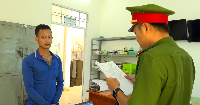 薬物中毒後、リンゴ園で麻薬を使用した容疑者を起訴。写真:警察提供