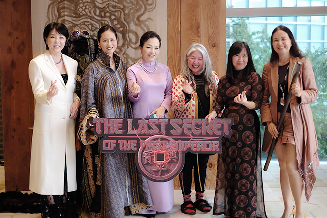 The film project "The Priestly Son - The Mystery of King Dinh's Tomb" is introduced and is expected to be released in 2026. Photo: VFDA