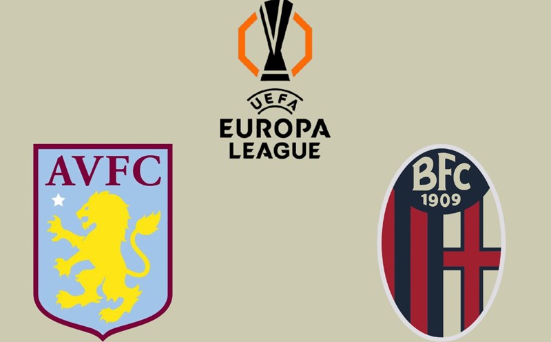 Aston Villa face Bologna in the Europa League. Graphics: Van An