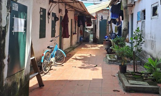 Một khu nhà trọ cho người lao động thuê trên địa bàn TP Hà Nội. Ảnh: Thành Nhân