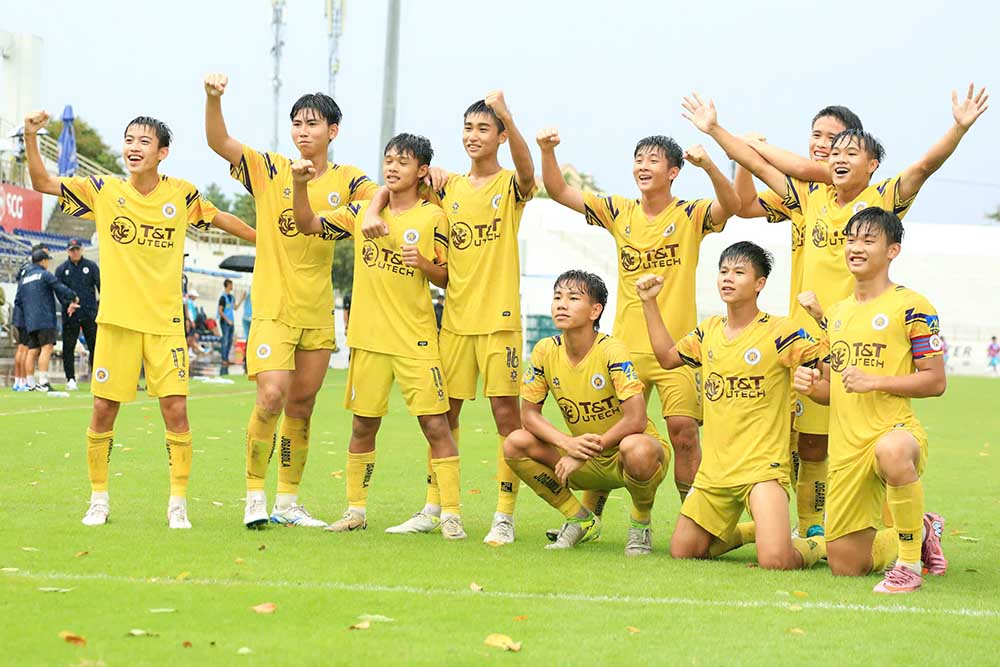 U17 Hanoi qualified for the final of the 2025 National U17 Championship. Photo: VFF