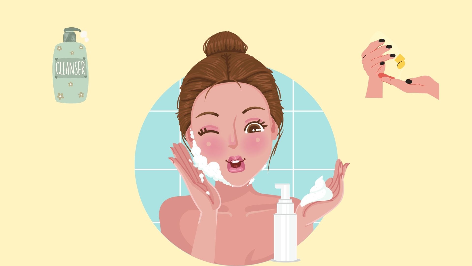 Rua mat kep – bi quyet giu da khoe mua mua. Do hoa: Minh Hoang