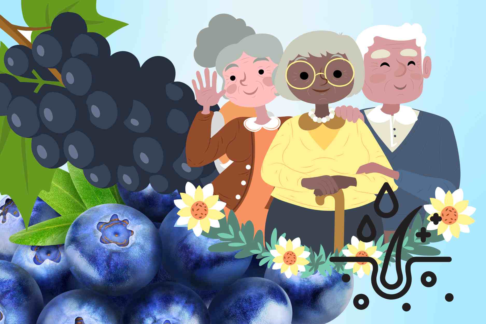 2 types of fruit that you should eat regularly to prevent premature gray hair