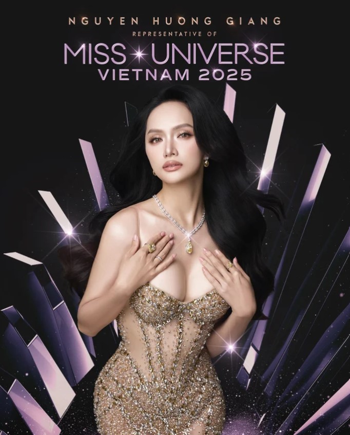 Trang chu Miss Universe Vietnam cong bo Huong Giang la dai dien tiep theo chinh chien tai dau truong nhan sac danh gia bac nhat hanh tinh. Anh: BTC 