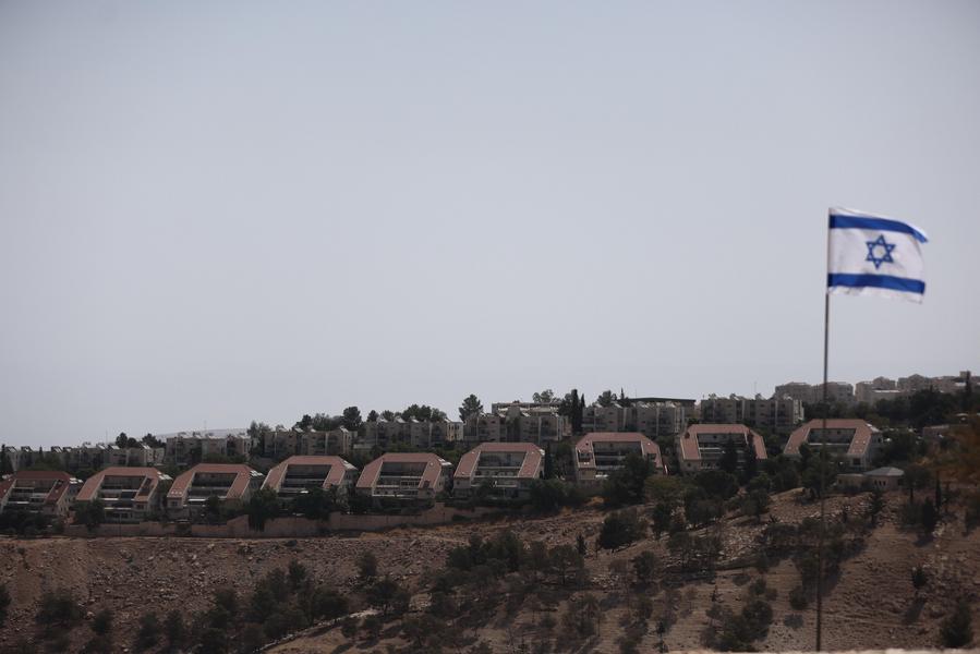 Khu vuc E1, vung dat nam phia Dong Jerusalem, Israel, ngay 14.8.2025. Anh: Xinhua