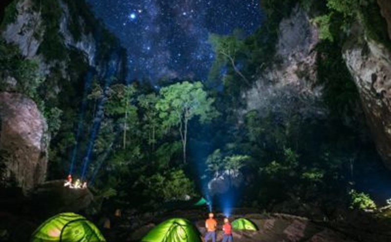 The two provinces of Quang Tri and Kham Muon (Laos) have joined hands to implement many activities to develop Phong Nha - Ke Bang. Photo: Phong Nha - Ke Bang National Park