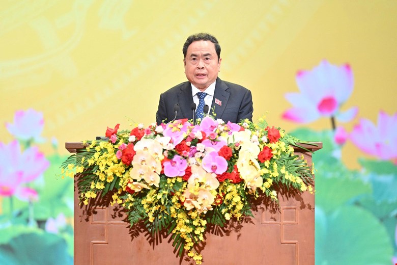 Uy vien Bo Chinh tri, Chu tich Quoc hoi Tran Thanh Man. Anh: Quochoi.vn
