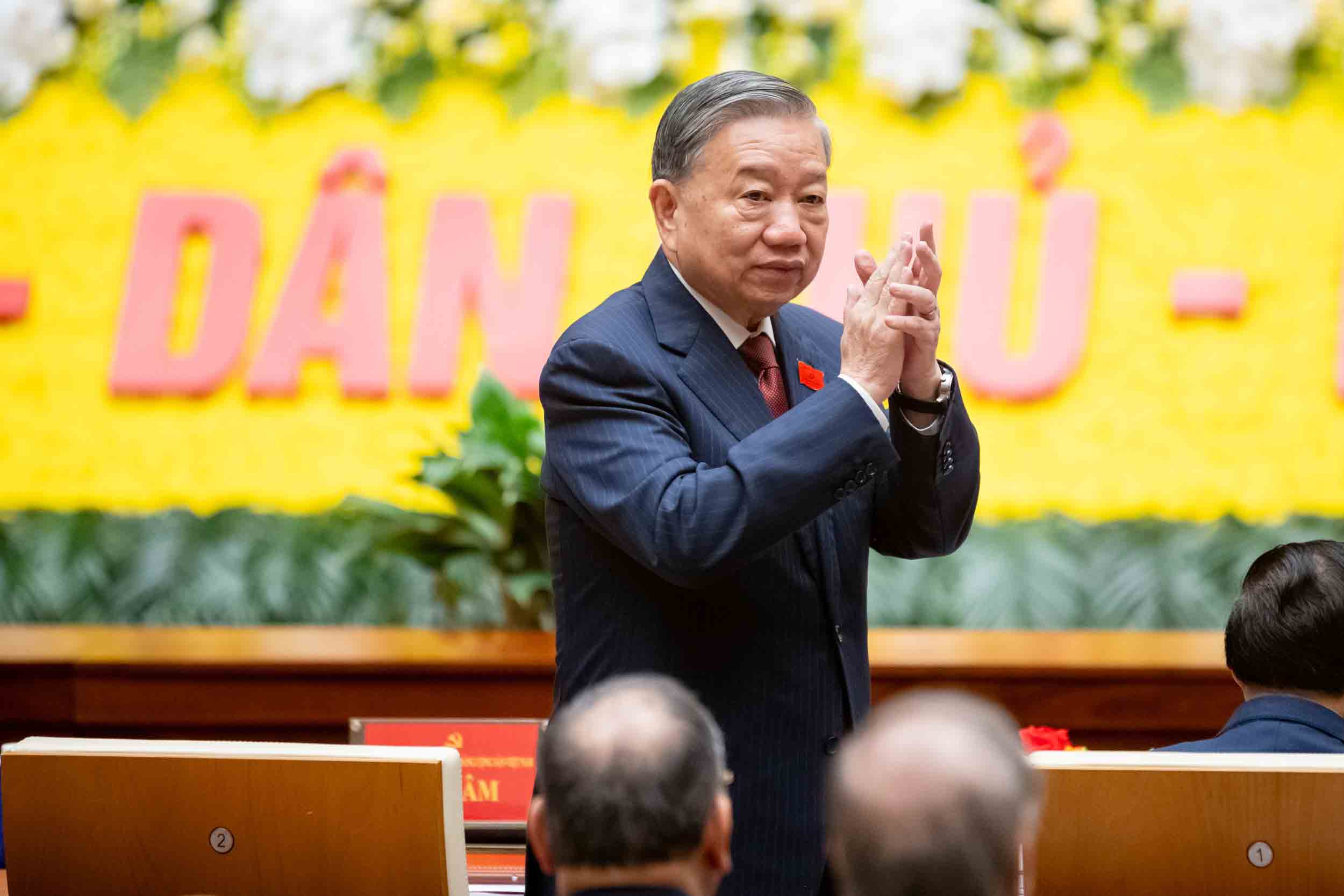 Tong Bi thu To Lam du Dai hoi. Anh: Pham Thang.