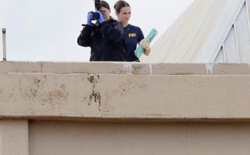 The US FBI is investigating the location of the shooter who fired at ICE. Photo: AFP