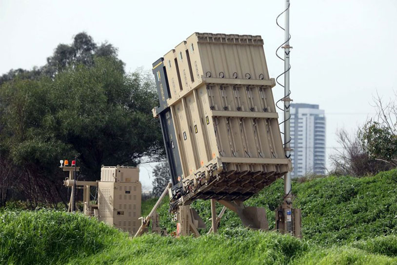 Israel's Iron arch air defense system. Photo: Xinhua