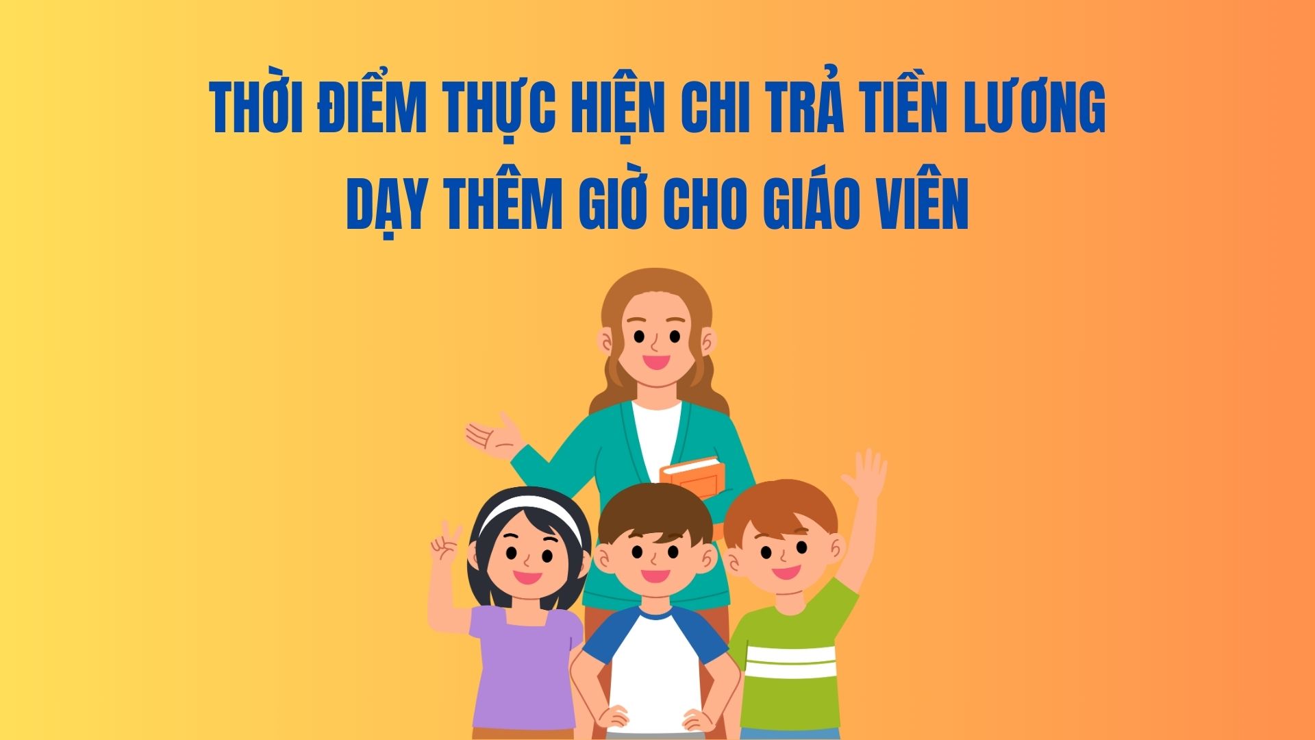 Il est temps de payer le tutorat des salaires des enseignants