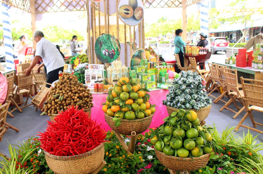 San pham OCOP tieu bieu tinh Dong Thap. Anh: Thanh Mai