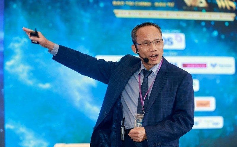 Dr. Can Van Luc affirmed: "Although the market has many challenges, there are more opportunities than challenges, even many opportunities". Photo: Organizing Committee