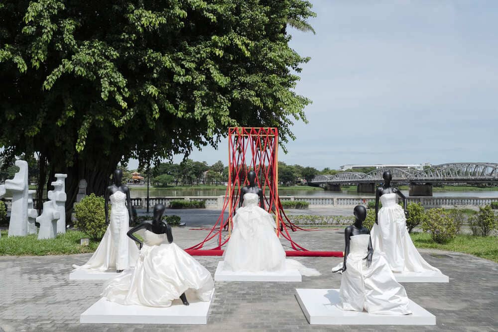 Exposition 'HER-ITAGE' de la creatrice Quynh Anh organisee a Hue. Photo : Fournie par le personnage