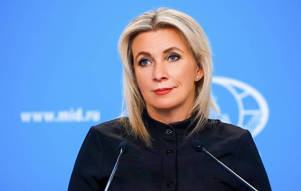 Nguoi phat ngon Bo Ngoai giao Nga Maria Zakharova. Anh: TASS