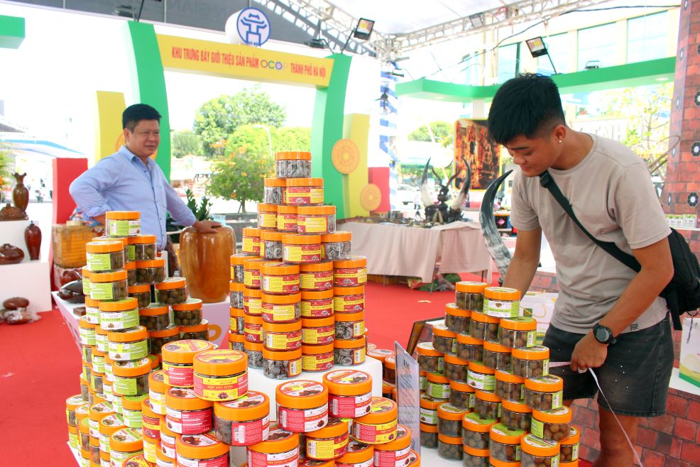Cac san pham OCOP cung mang dam chat Ha thanh. Anh: Thanh Mai