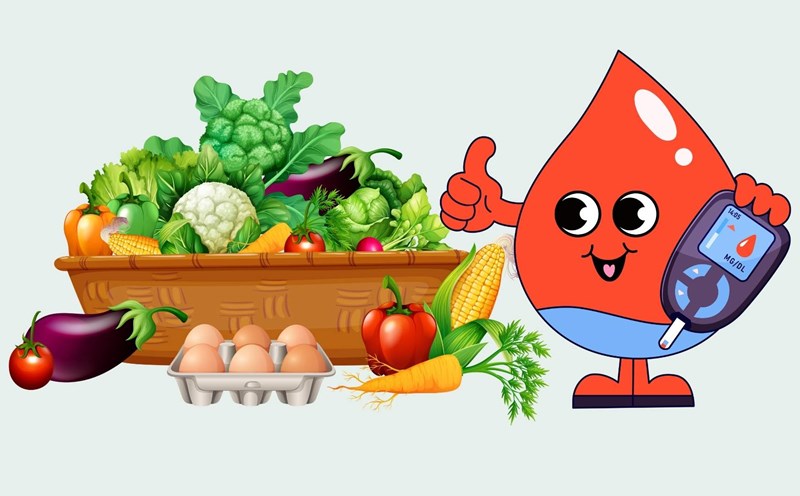 Maintaining these habits every day helps stabilize blood sugar. Graphics: Linh Dan