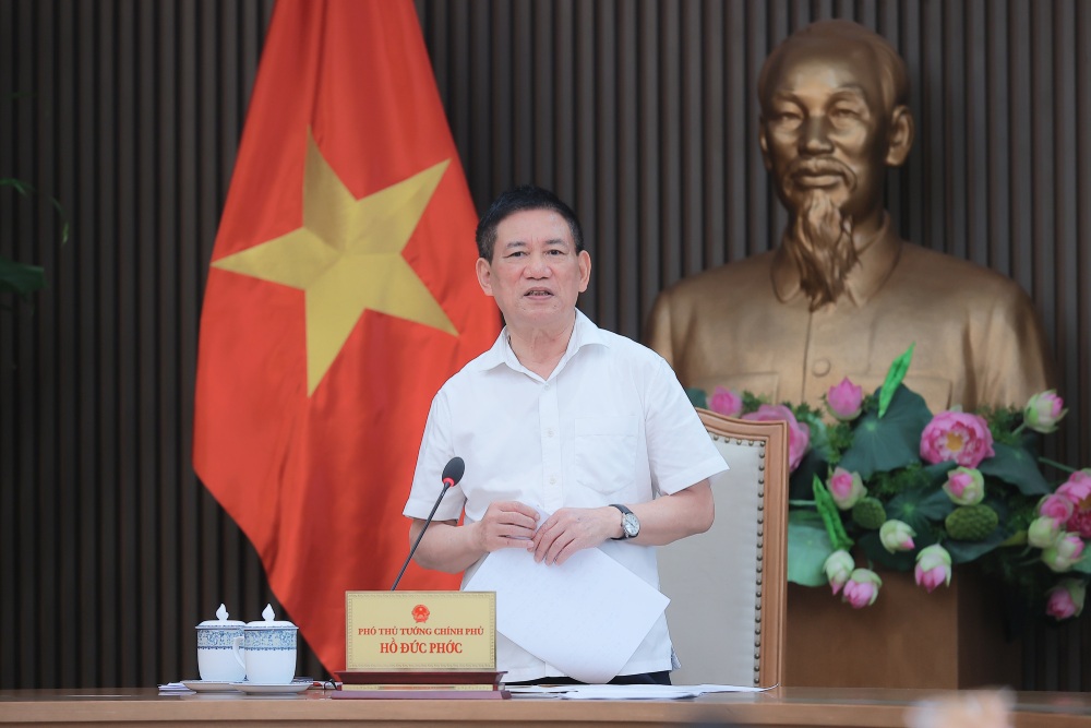 Deputy Prime Minister Ho Duc Phoc is Head of the Steering Committee for Enterprise Innovation and Development. Photo: VGP