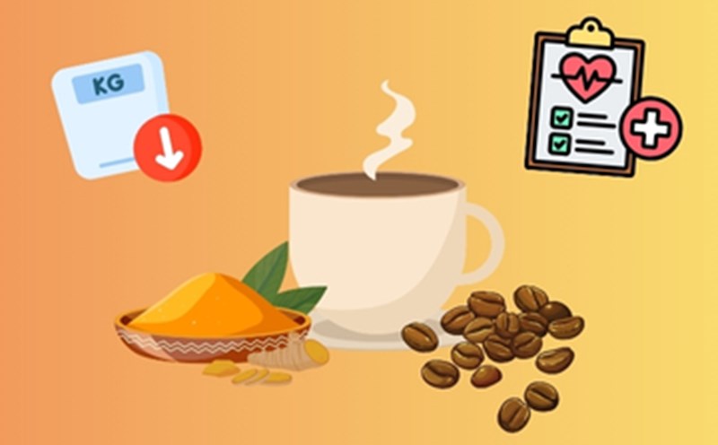 Discover 7 outstanding benefits of turmeric coffee to support weight loss and improve health