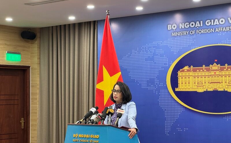 Spokesperson of the Ministry of Foreign Affairs Pham Thu Hang said that Vietnam is ready to coordinate with the US side to resolve problems related to the recognition of the equivalent of 12 fishing vessels. Photo: Anh Vu