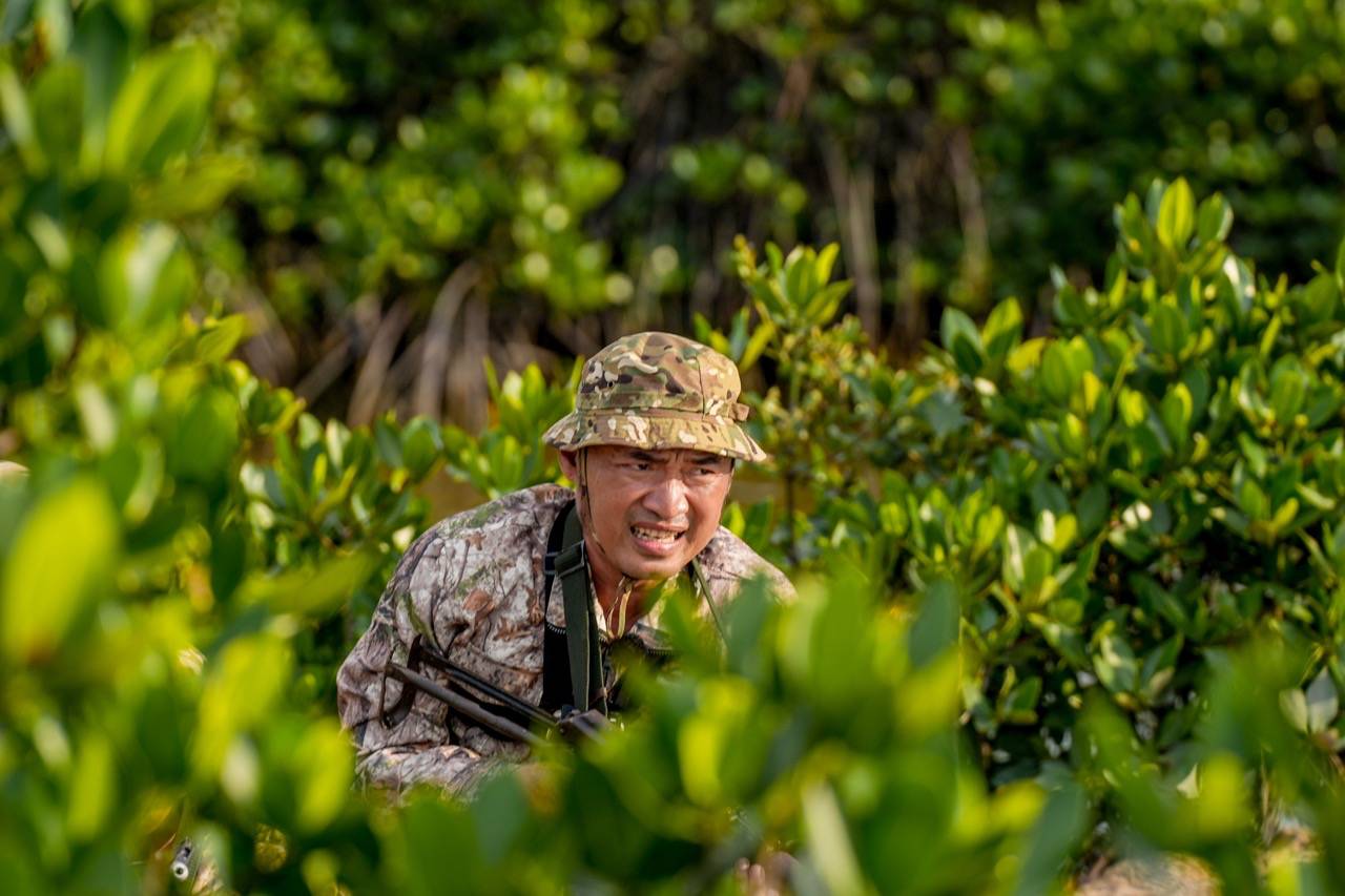 용감한 전사 프로그램의 Tien Luat. 사진: 제작사.