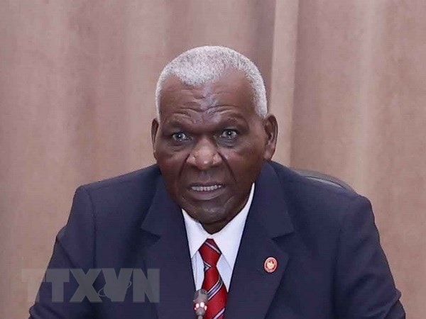 President of the Cuban National Assembly Esteban Lazo Hernandez. Photo: VNA