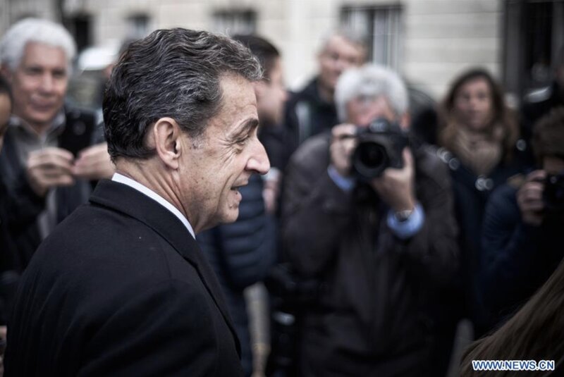 Former French President Nicolas Sarkozy. Photo: Xinhua