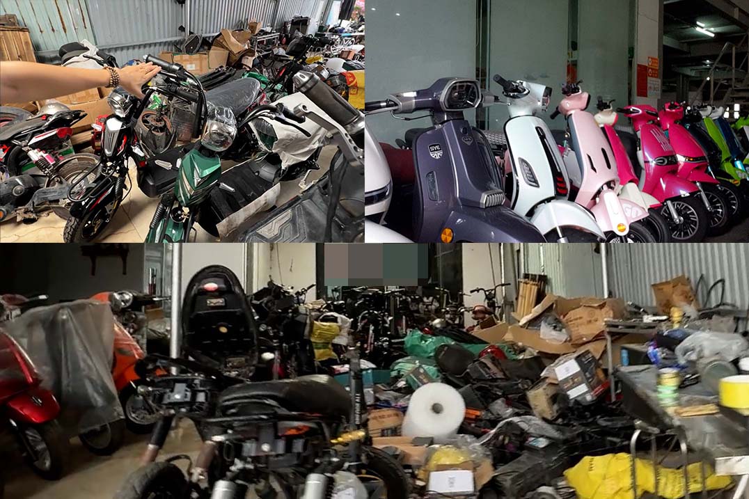 De nombreux types de vehicules electriques sont actuellement installes manuellement sans papiers ce qui recele un risque majeur pour les consommateurs. Photo : Groupe PV