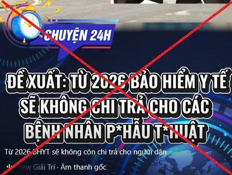 Tin gia ve chinh sach bao hiem y te xuat hien tren mang xa hoi. Anh: Huong Giang