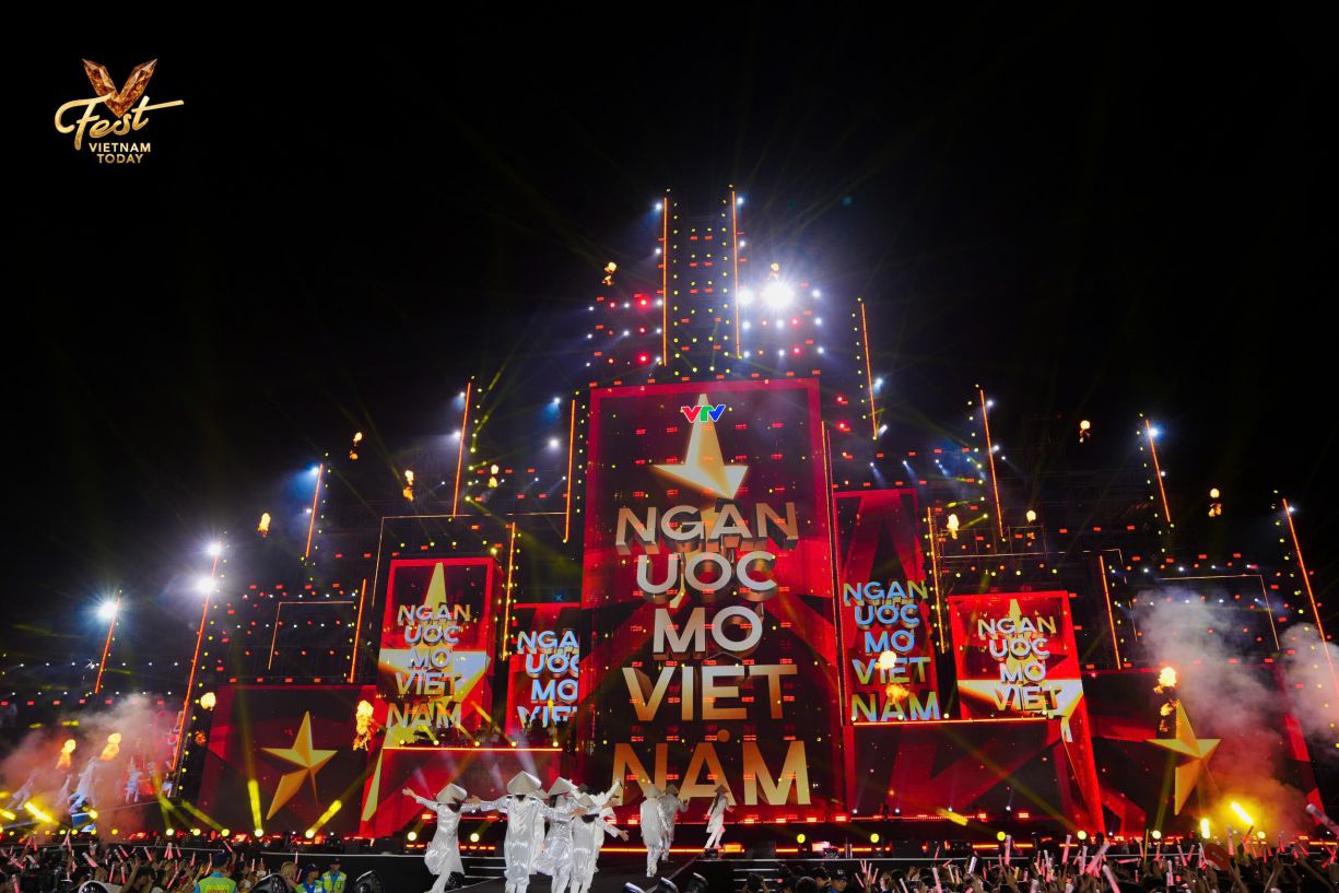 Concert V Fest - Vietnam Today. Photo: Provided by the organizing committee