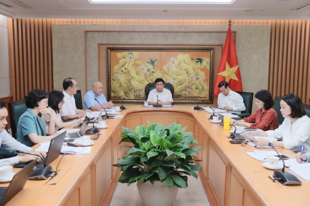 Cac dai bieu du cuoc hop. Anh:VGP