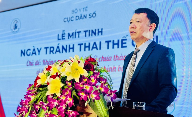 Mr. Le Thanh Dung - Director of the Department of Population said that the unsatisfied demand for birth control has increased. Photo: Department of Population