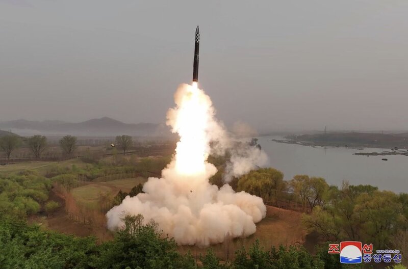 A North Korean missile test. Photo: KCNA