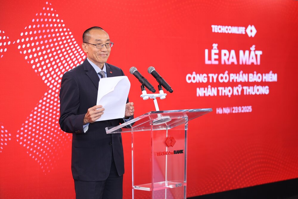 Ong Chung Ba Phuong- Tong Giam doc Techcom Life. Ảnh: Techcom Life