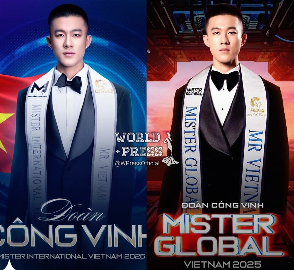 Đoàn Công Vinh sẽ ở Thái Lan tiếp tục dự thi "Mister Global 2025". Ảnh: Nhân vật cung cấp