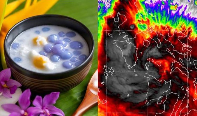 Bualoi sweet soup is named for storm Bualoi. Photo: Song Minh