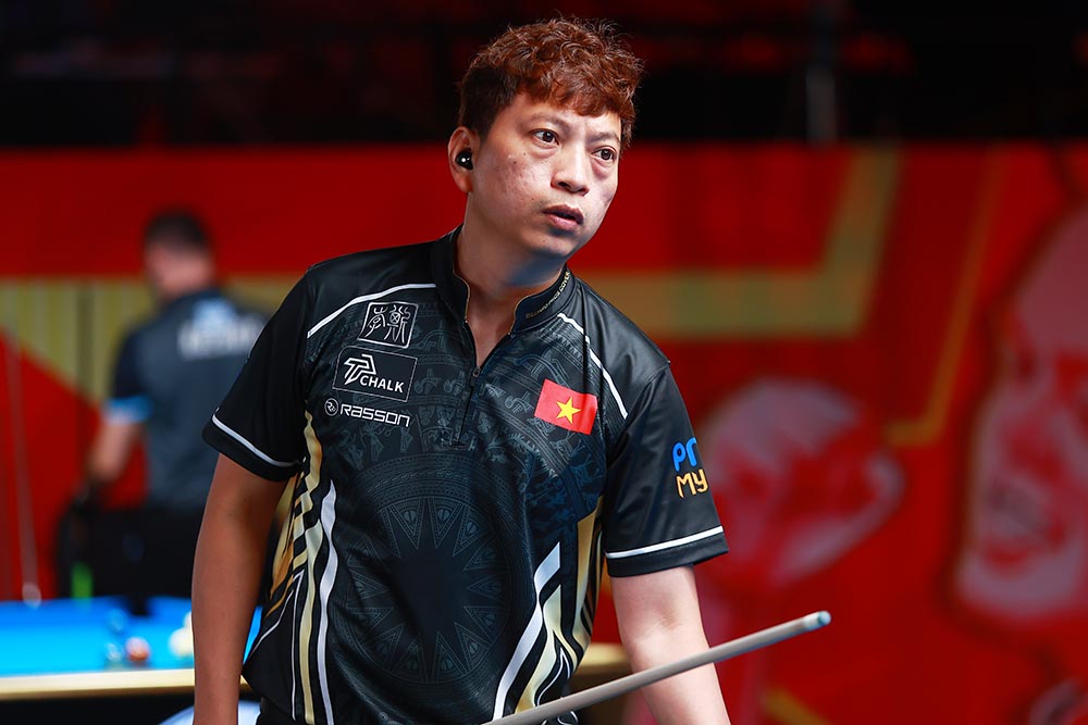 Duong Quoc Hoang은 승부차기에서 아쉽게 패배한 후 세계 톱 16에서 탈락했습니다. 사진: Anh Tu