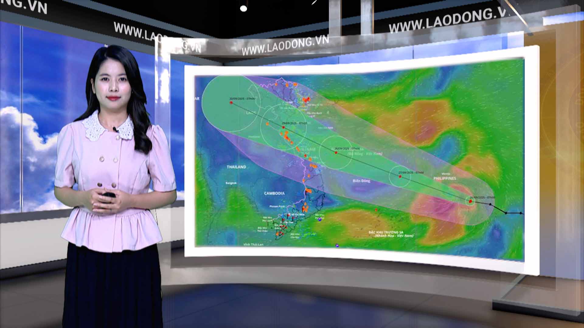 Le bulletin meteorologique pour cette nuit et demain 27 septembre