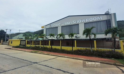 Trụ sở Công ty TNHH Phúc Thịnh Bình Định. Ảnh: Hoài Phương