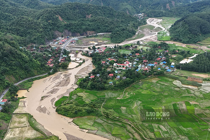 A corner of Linh village, Muong Pon commune, Dien Bien province. Photo: Quang Dat