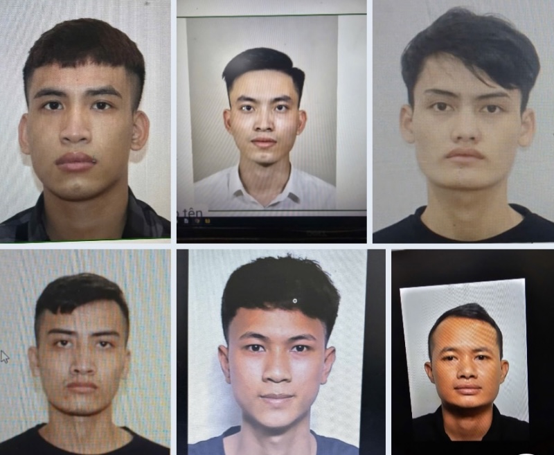 The subjects in the ring forged tens of thousands of documents and certificates. Photo: Quang Tri Police