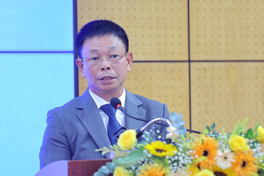 Ong Phung Cong Suong - Tong Bien tap Bao Tien phong. Anh: Ban to chuc